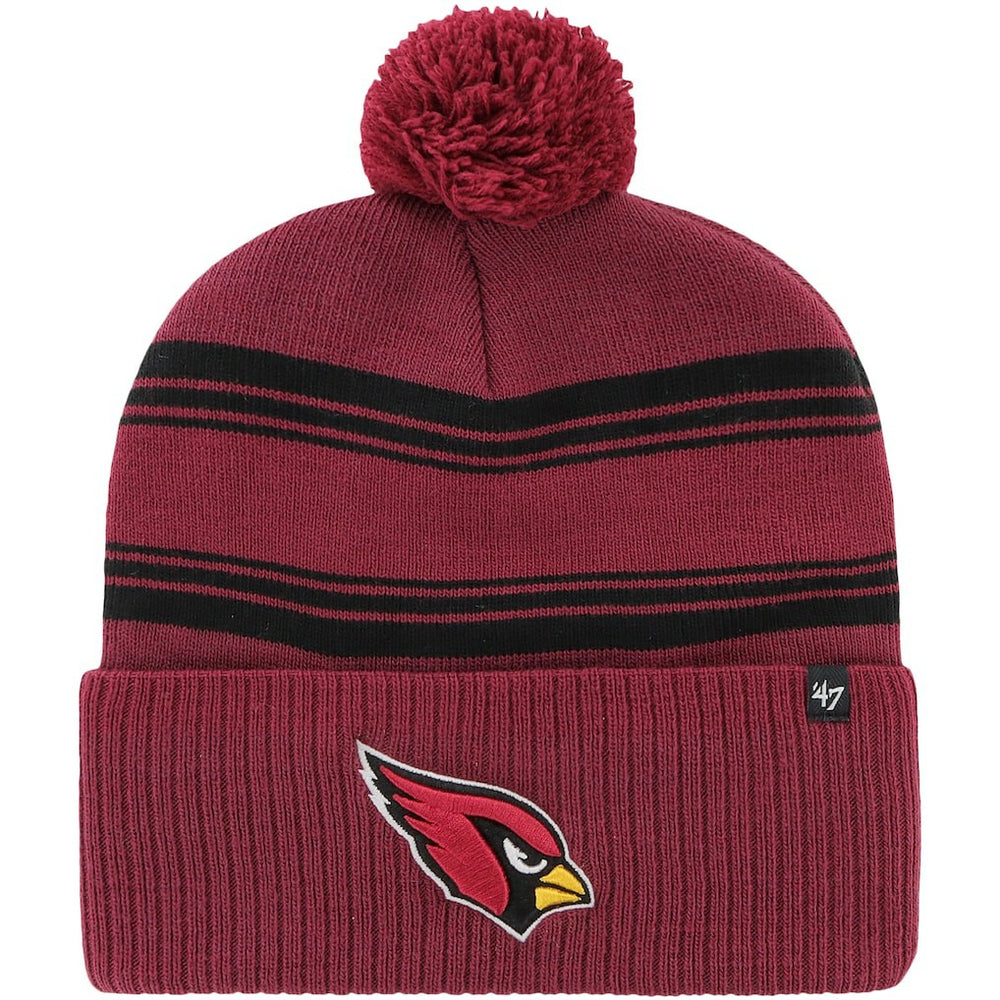 Arizona Cardinals '47 Fadeout Cuffed Knit Hat with Pom - Cardinal sale