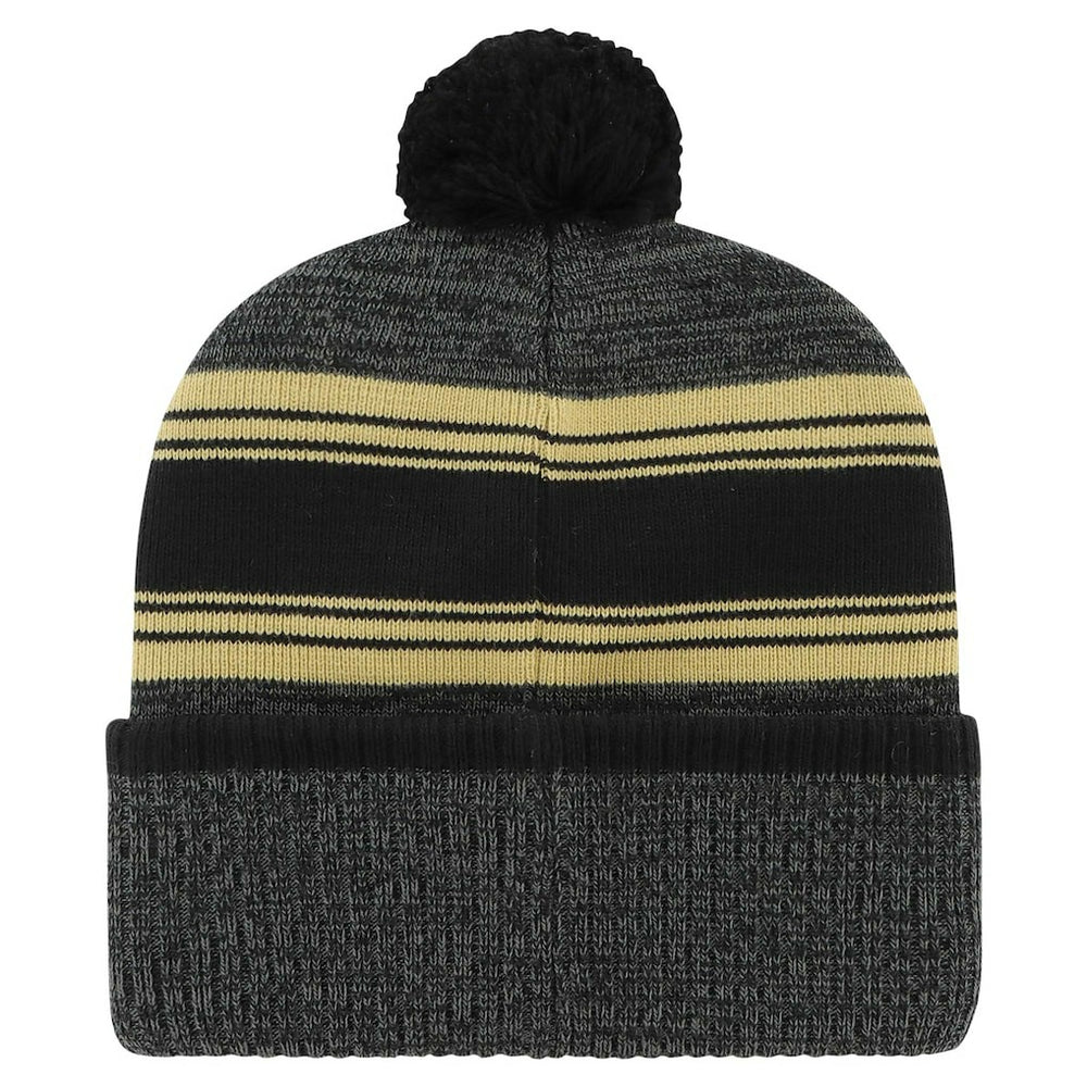 New Orleans Saints '47 Fadeout Cuffed Knit Hat with Pom - Black on sale