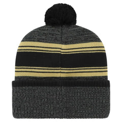 New Orleans Saints '47 Fadeout Cuffed Knit Hat with Pom - Black on sale