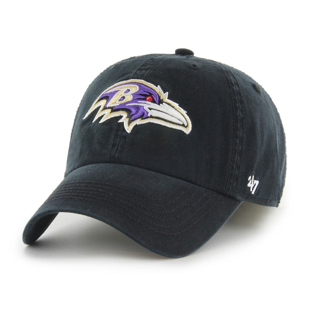 Baltimore Ravens '47 Franchise Logo Fitted Hat - Black discount