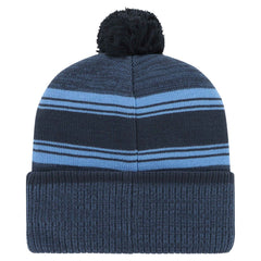 Tennessee Titans '47 Fadeout Cuffed Knit Hat with Pom - Navy sale