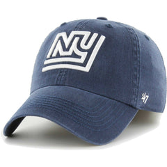 New York Giants '47 Gridiron Classics Franchise Fitted Hat - Navy on sale