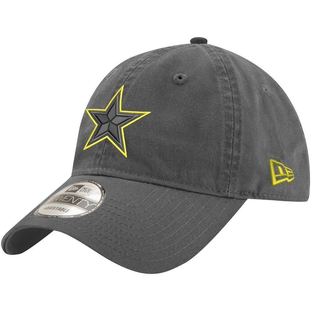 Dallas Cowboys New Era Volt 9TWENTY Adjustable Hat - Graphite outlet