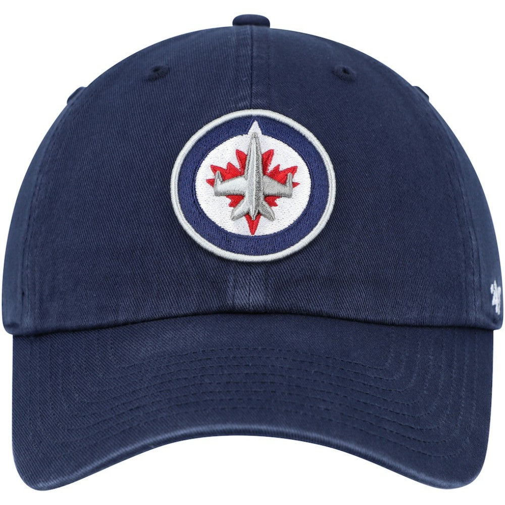 Winnipeg Jets '47 Clean Up Adjustable Hat Navy