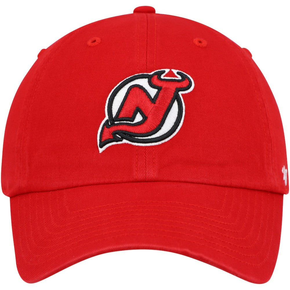 New Jersey Devils '47 Clean Up Adjustable Hat Red
