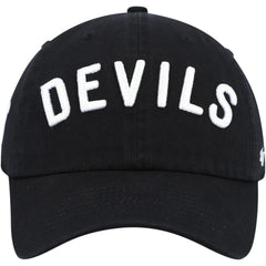 New Jersey Devils '47 Clean Up Adjustable Hat Black