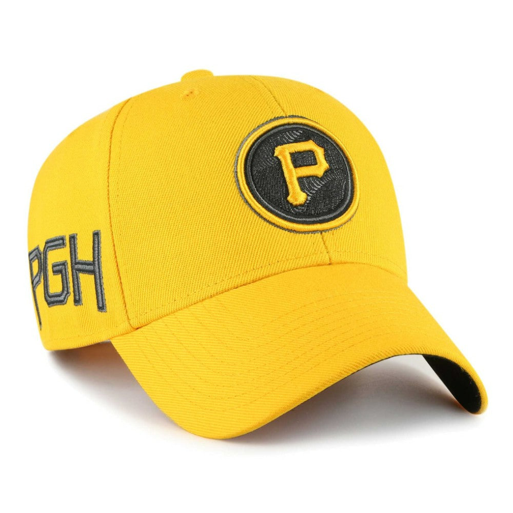 Pittsburgh Pirates 2023 City Connect MVP Adjustable Hat - Gold | 47 brand