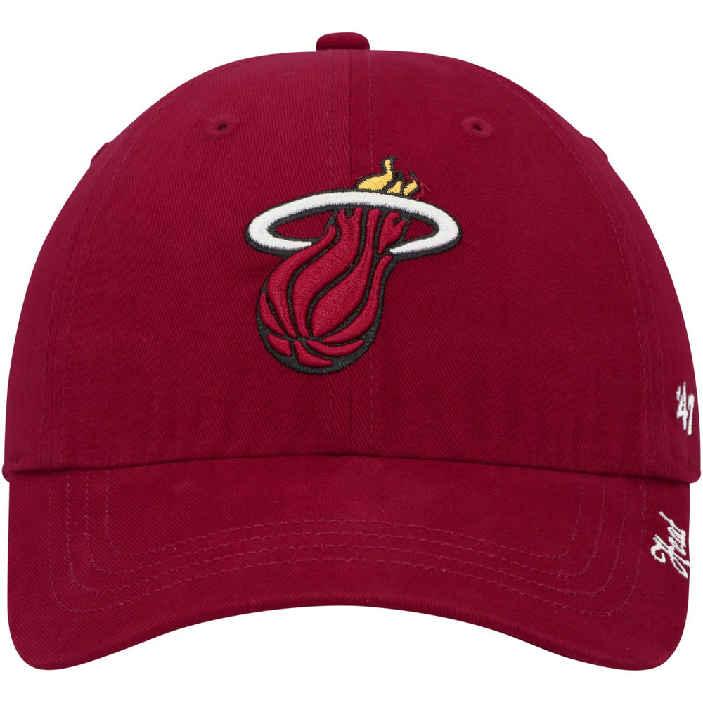 Miami Heat '47 Women's Miata Clean Up Adjustable Hat - Red | 47 brand for sale