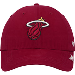Miami Heat '47 Women's Miata Clean Up Adjustable Hat - Red | 47 brand for sale