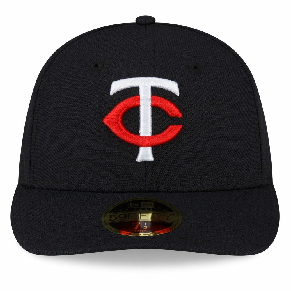 Minnesota Twins 2023 Authentic Collection Low Profile  Home 59FIFTY Fitted Hat  - Navy | New Era