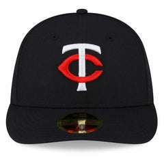 Minnesota Twins 2023 Authentic Collection Low Profile  Home 59FIFTY Fitted Hat  - Navy | New Era