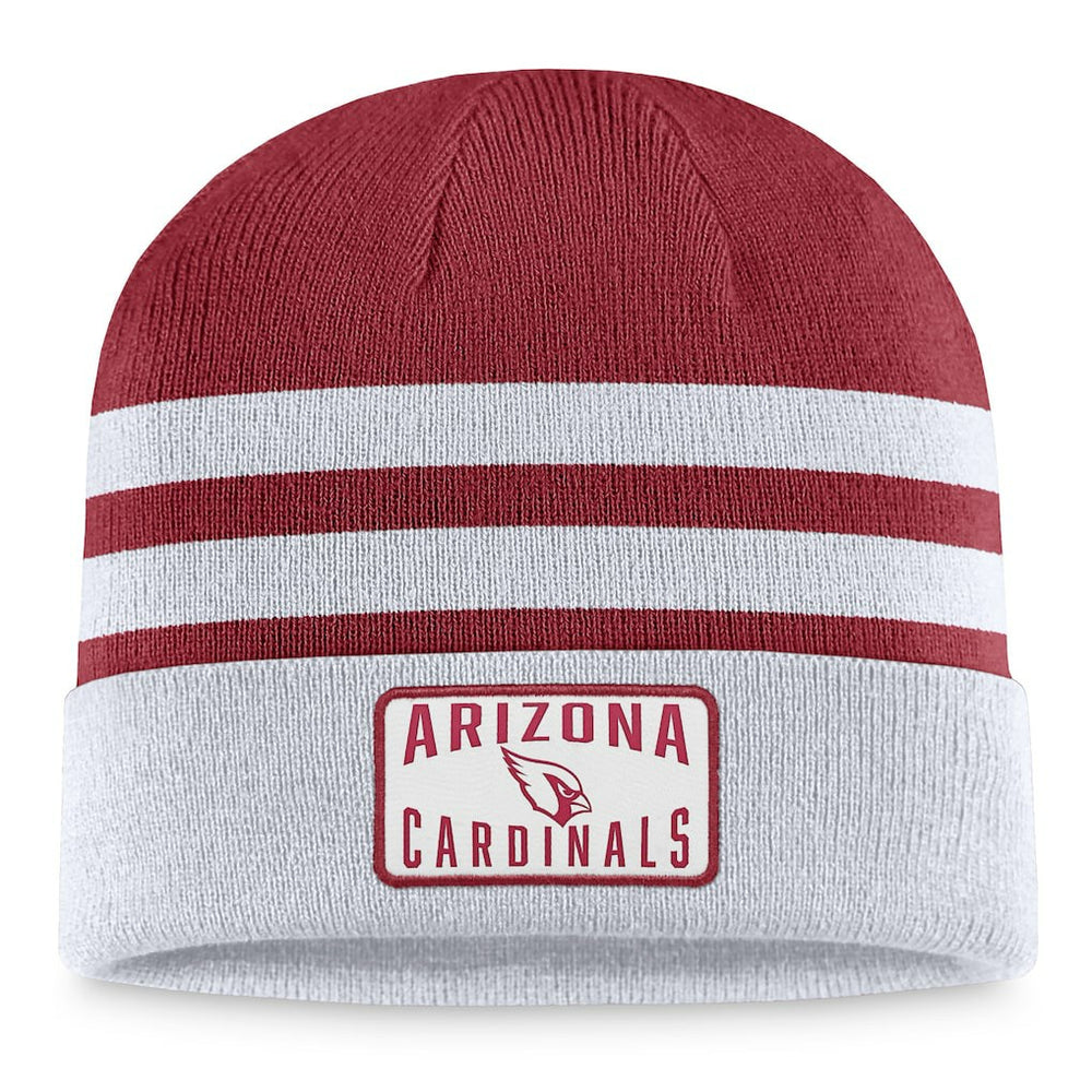 Arizona Cardinals Logo Cuffed Knit Hat - Heather Gray sale