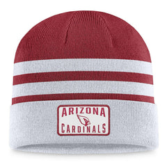 Arizona Cardinals Logo Cuffed Knit Hat - Heather Gray sale