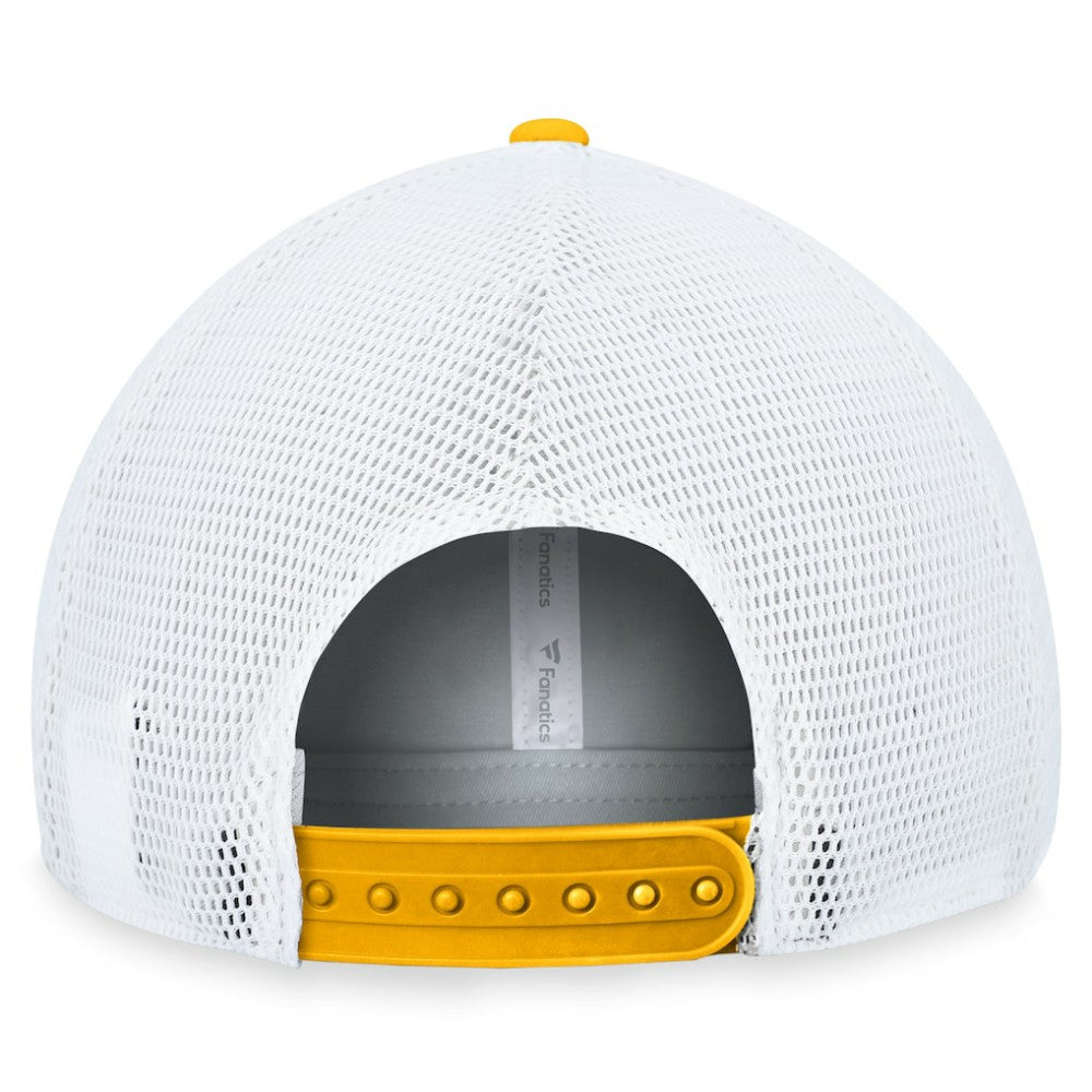 Boston Bruins Fanatics Fundamental Adjustable Hat Black/White
