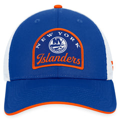 New York Islanders Fanatics Fundamental Adjustable Hat Royal/White