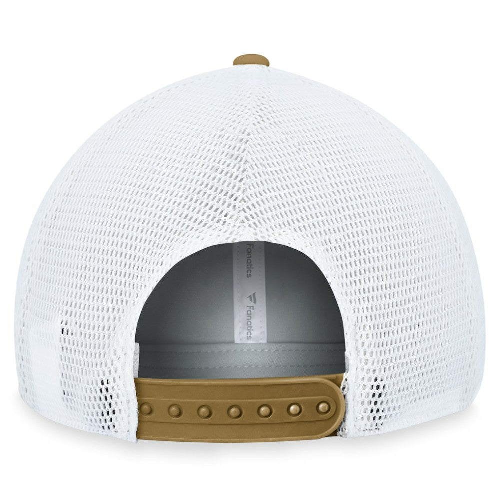 Vegas Golden Knights Fanatics Fundamental Adjustable Hat Black/White