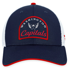 Washington Capitals Fanatics Fundamental Adjustable Hat Navy/White