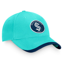 Seattle Kraken Fanatics Fundamental Adjustable Hat Light Blue