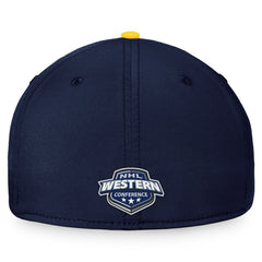 St. Louis Blues Fanatics Fundamental 2-Tone Flex Hat Navy/Gold
