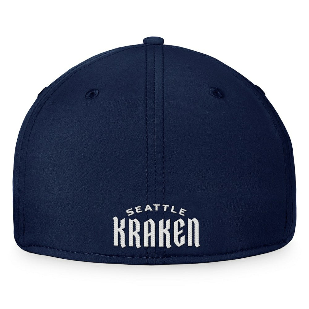 Seattle Kraken Fanatics Fundamental Flex Hat Deep Sea Blue