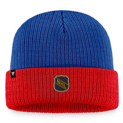 Washington Capitals Fanatics Heritage Vintage Cuffed Knit Hat Blue/Red