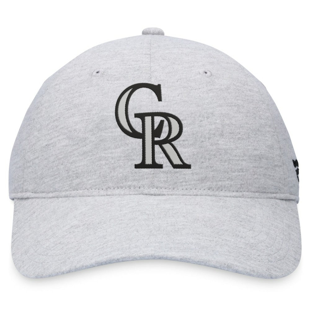 Colorado Rockies Logo Adjustable Hat - Gray