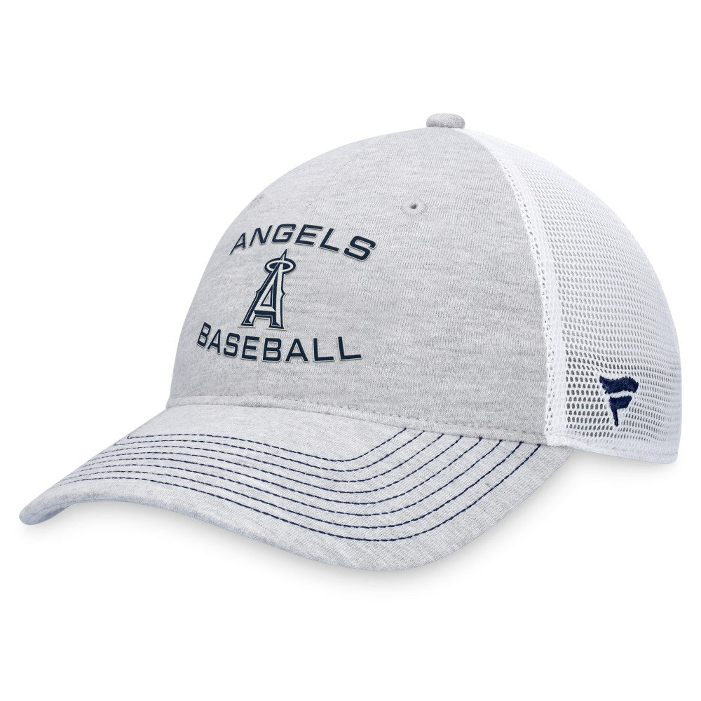 Los Angeles Angels Trucker Adjustable Hat - Gray