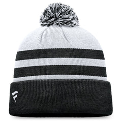 Miami Marlins Cuffed Knit Hat with Pom - Gray