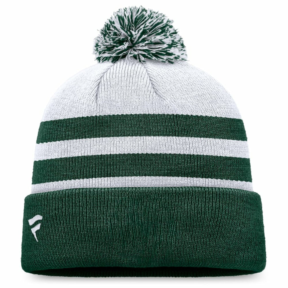 Athletics Cuffed Knit Hat with Pom - Gray
