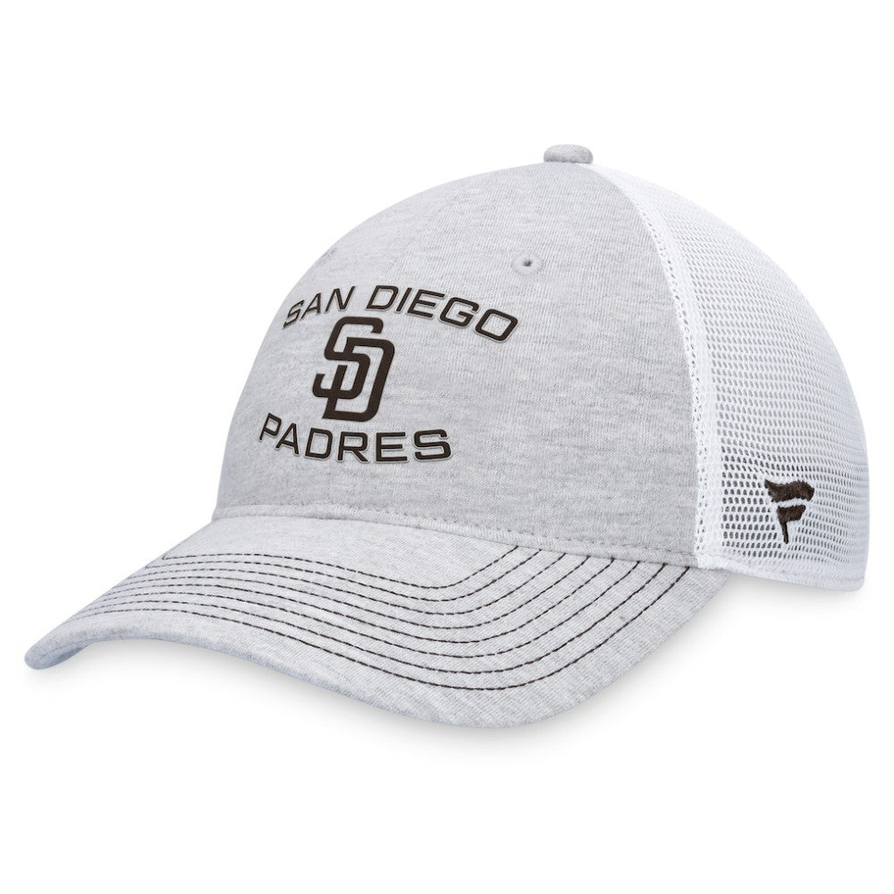 San Diego Padres Trucker Adjustable Hat - Gray