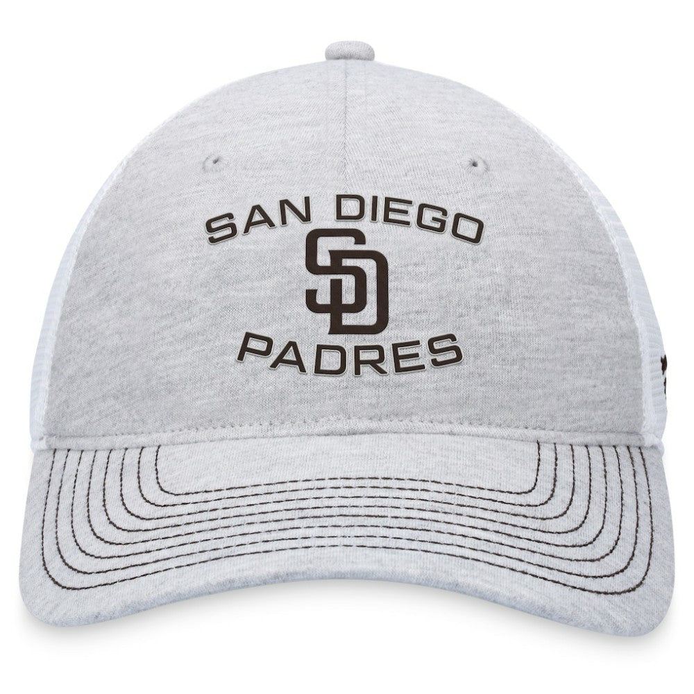 San Diego Padres Trucker Adjustable Hat - Gray