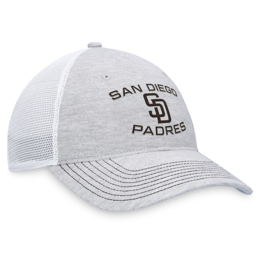 San Diego Padres Trucker Adjustable Hat - Gray