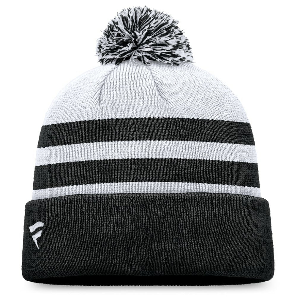 Pittsburgh Pirates Cuffed Knit Hat with Pom - Gray