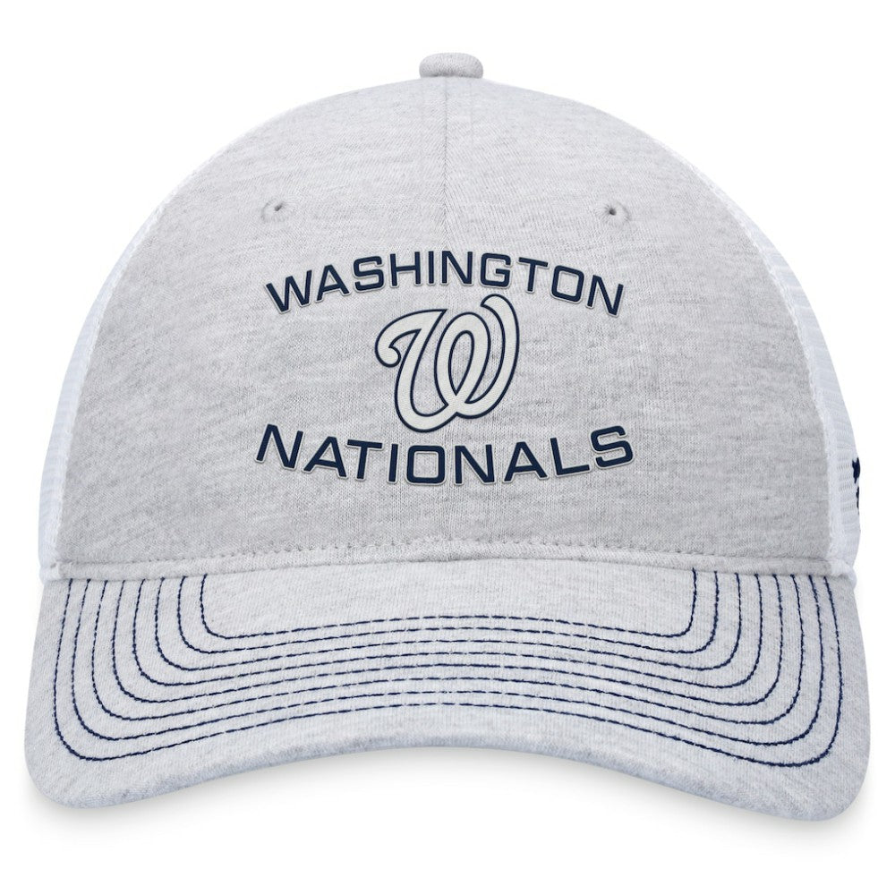 Washington Nationals Trucker Adjustable Hat - Gray