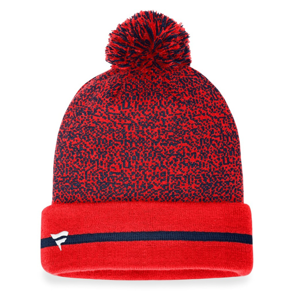 St. Louis Cardinals Space-Dye Cuffed Knit Hat with Pom - Red/Navy