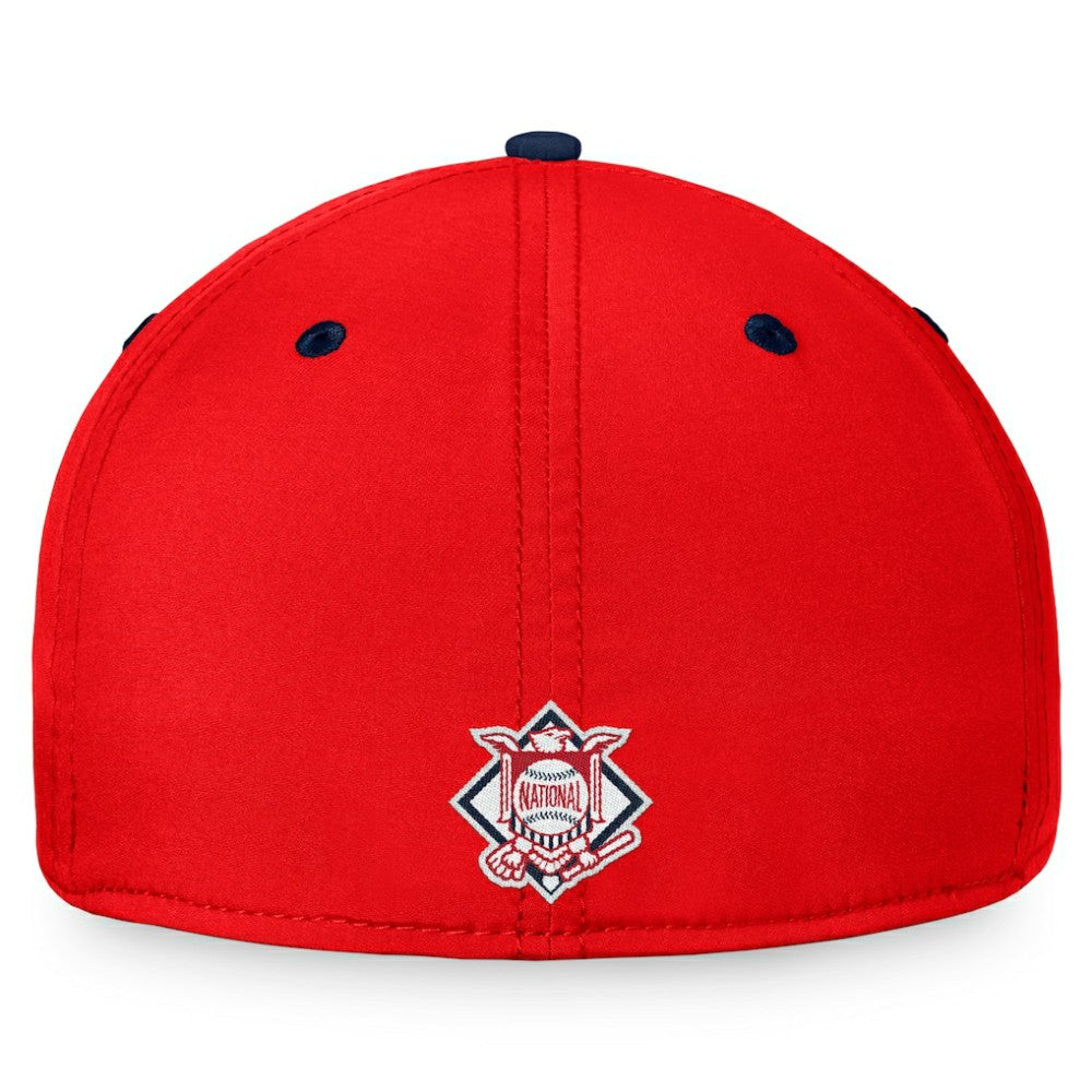 St. Louis Cardinals Stacked Logo Flex Hat - Red/Navy