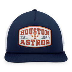 Houston Astros Foam Front Patch Trucker Snapback Hat - Navy
