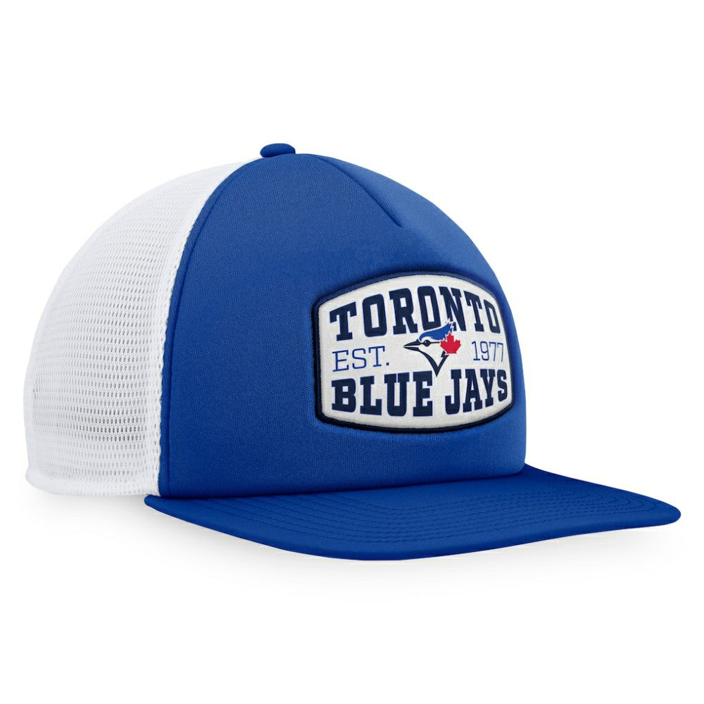 Toronto Blue Jays Foam Front Patch Trucker Snapback Hat - Royal