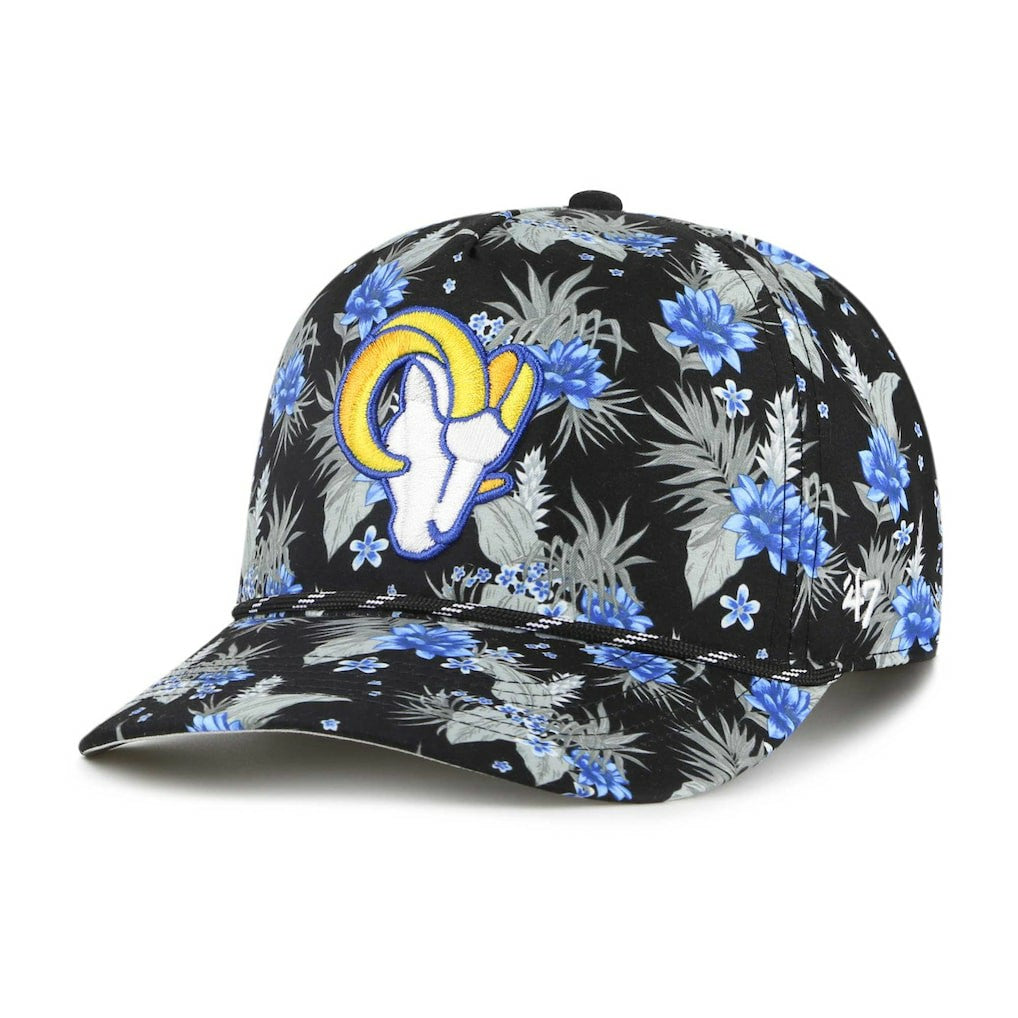 Los Angeles Rams '47 Dark Tropic Hitch Adjustable Hat - Black discount