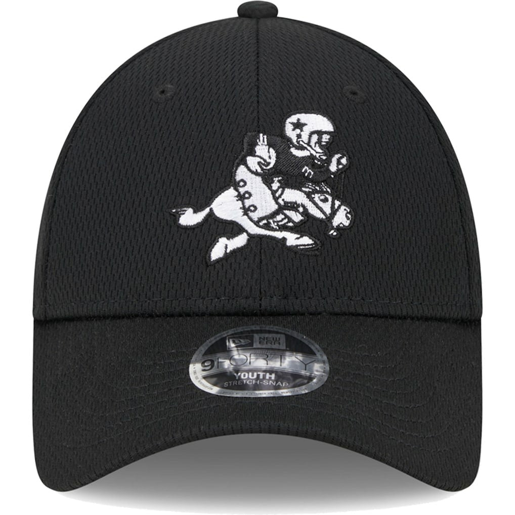Dallas Cowboys New Era Youth Retro Joe Main B-Dub 9FORTY Adjustable Hat - Black online