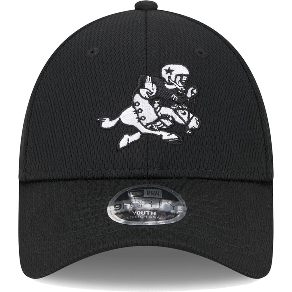 Dallas Cowboys New Era Youth Retro Joe Main B-Dub 9FORTY Adjustable Hat - Black online