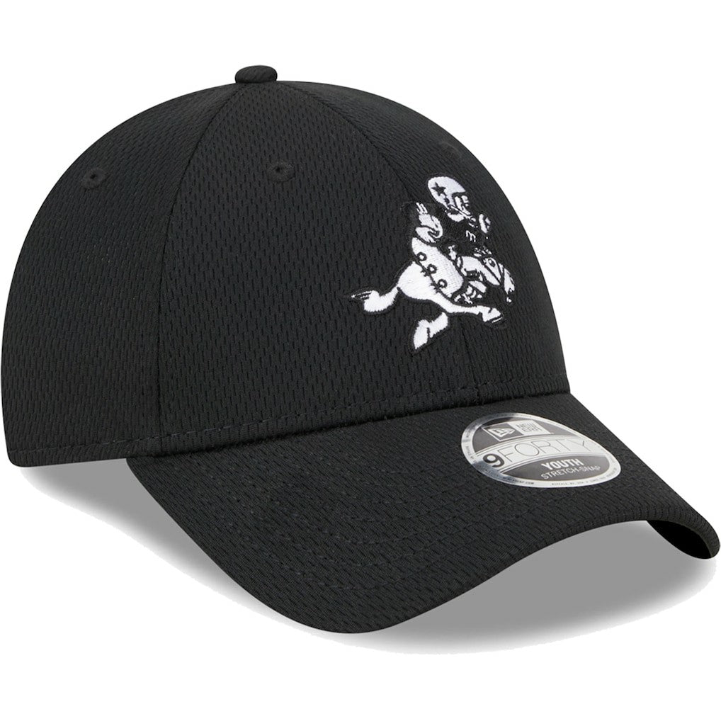 Dallas Cowboys New Era Youth Retro Joe Main B-Dub 9FORTY Adjustable Hat - Black online