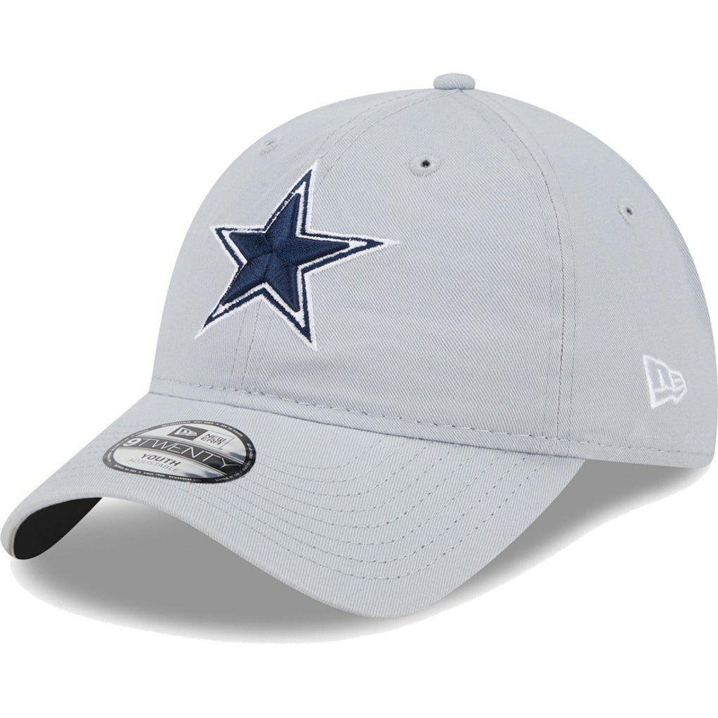 Dallas Cowboys New Era Youth Main Core Classic 2.0 9TWENTY Adjustable Hat - Gray online