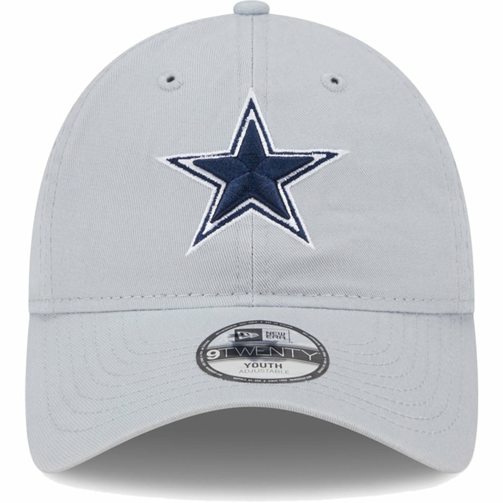 Dallas Cowboys New Era Youth Main Core Classic 2.0 9TWENTY Adjustable Hat - Gray online