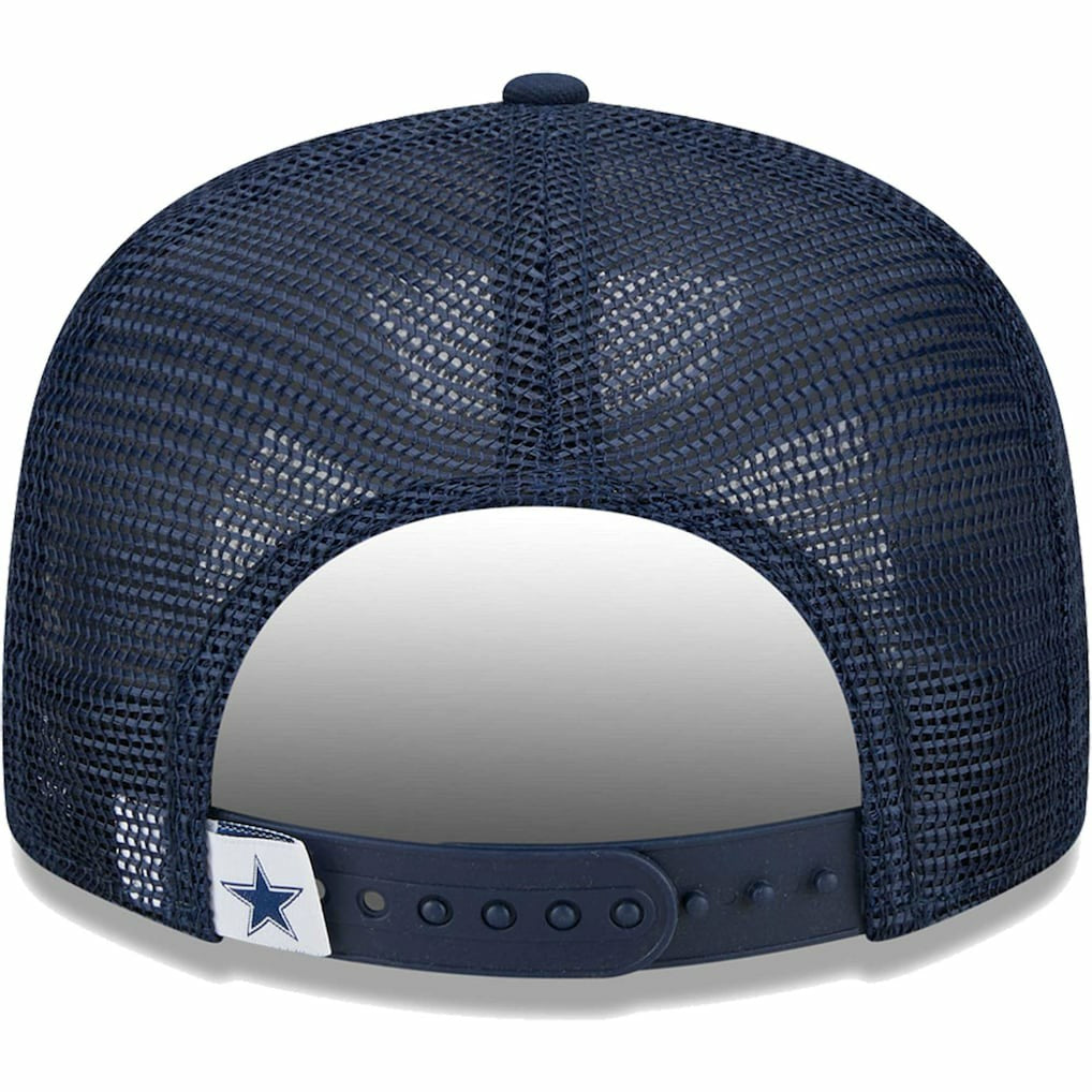 Dallas Cowboys New Era Youth Main Trucker 9FIFTY Snapback Hat - Navy discount