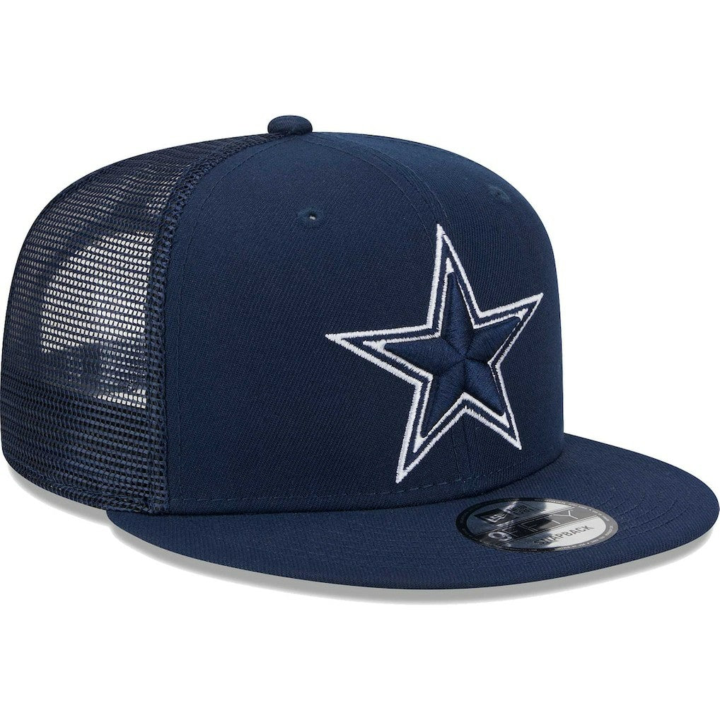 Dallas Cowboys New Era Main Trucker 9FIFTY Snapback Hat - Navy online
