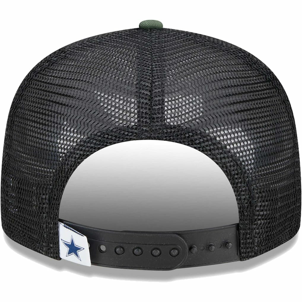 Dallas Cowboys New Era Youth Main Trucker 9FIFTY Snapback Hat - Camo sale