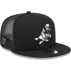 Dallas Cowboys New Era Youth Retro Joe Main B-Dub 9FIFTY Trucker Adjustable Hat - Black sale