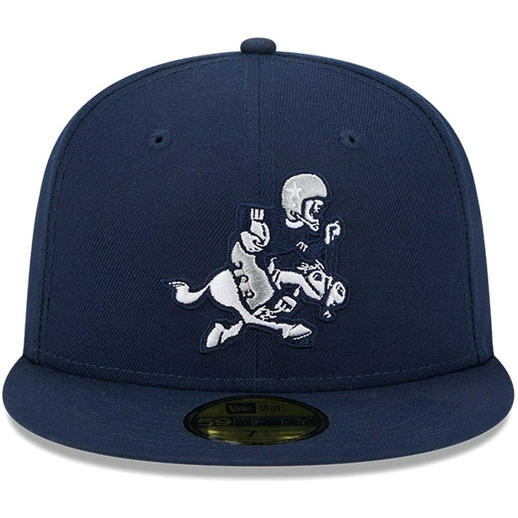 Dallas Cowboys New Era Retro Joe Main 59FIFTY Fitted Hat - Navy online