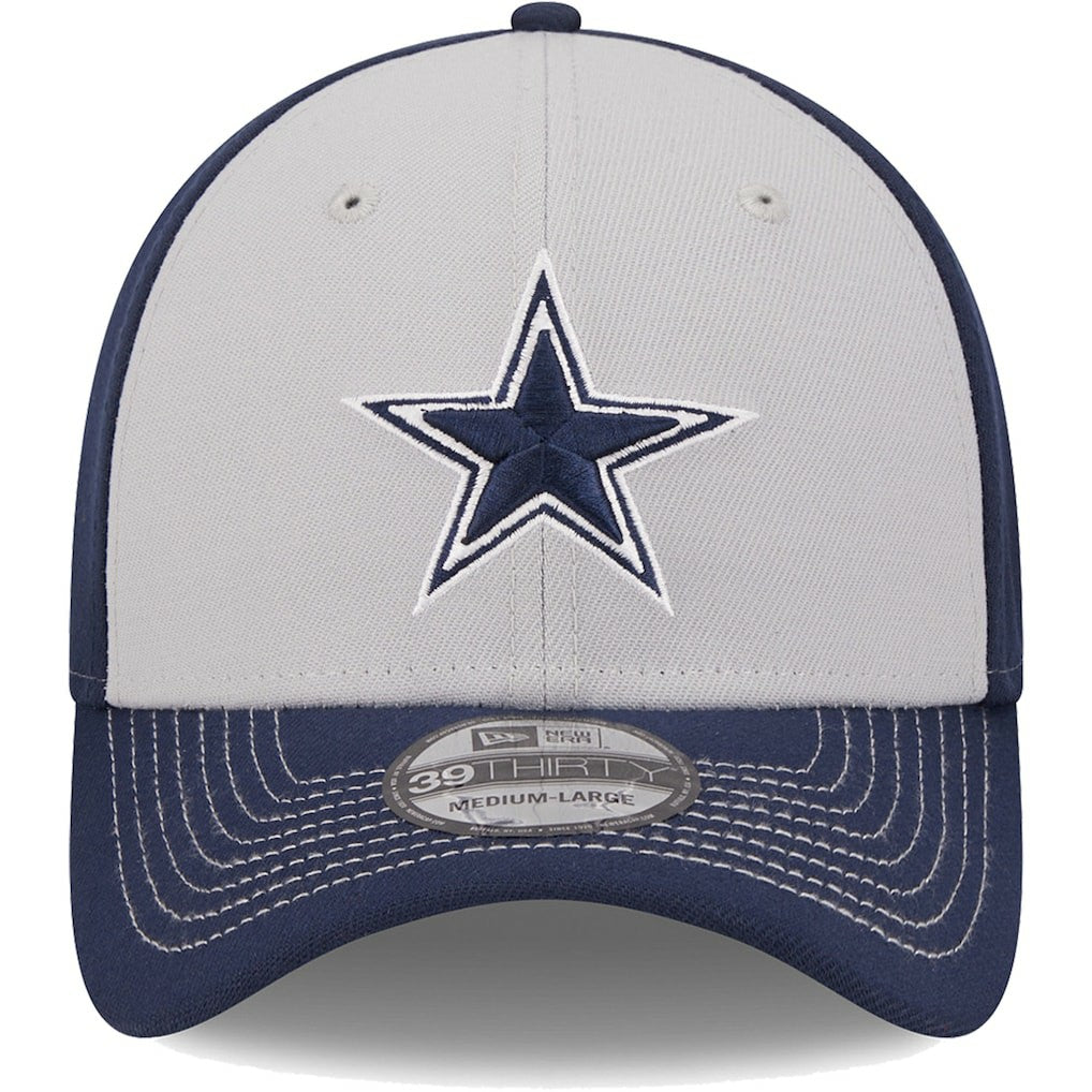 Dallas Cowboys New Era Main 39THIRTY Flex Hat - Gray cheap